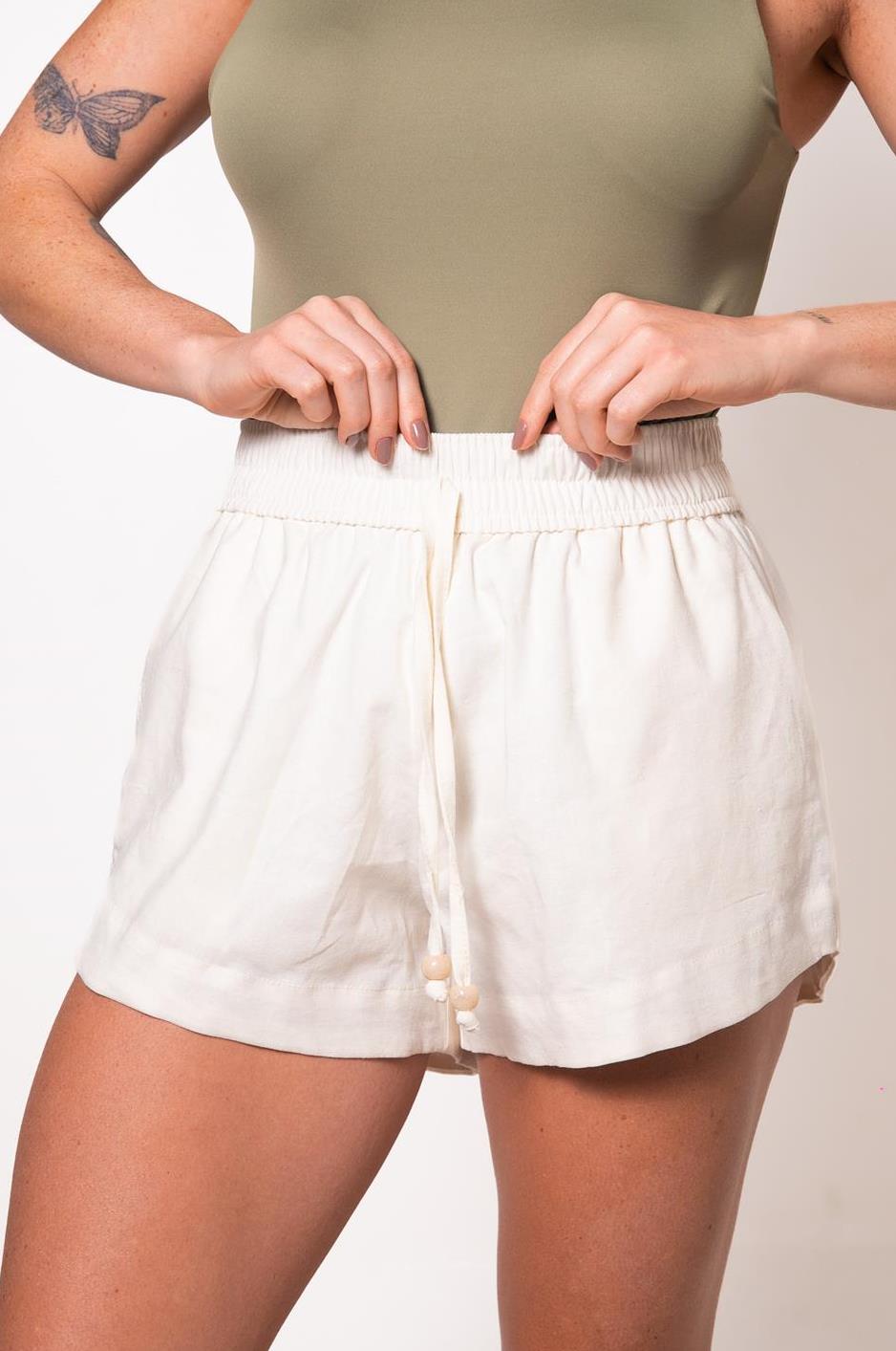 Short Geb Linho