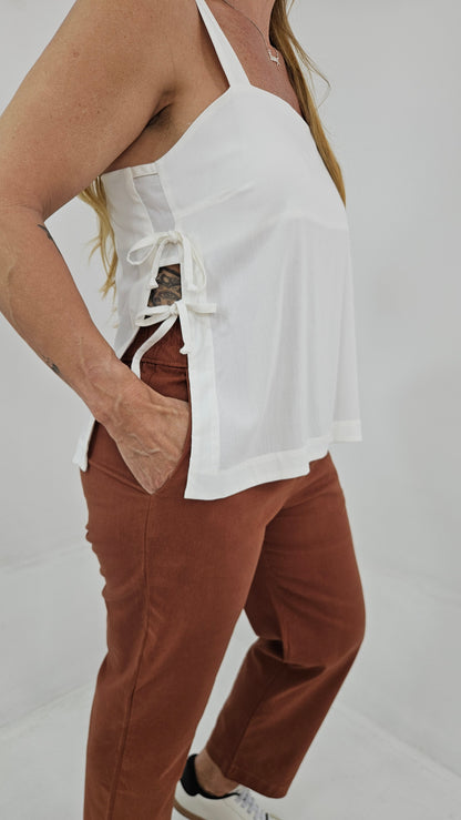 Blusa Lacinho Viscose