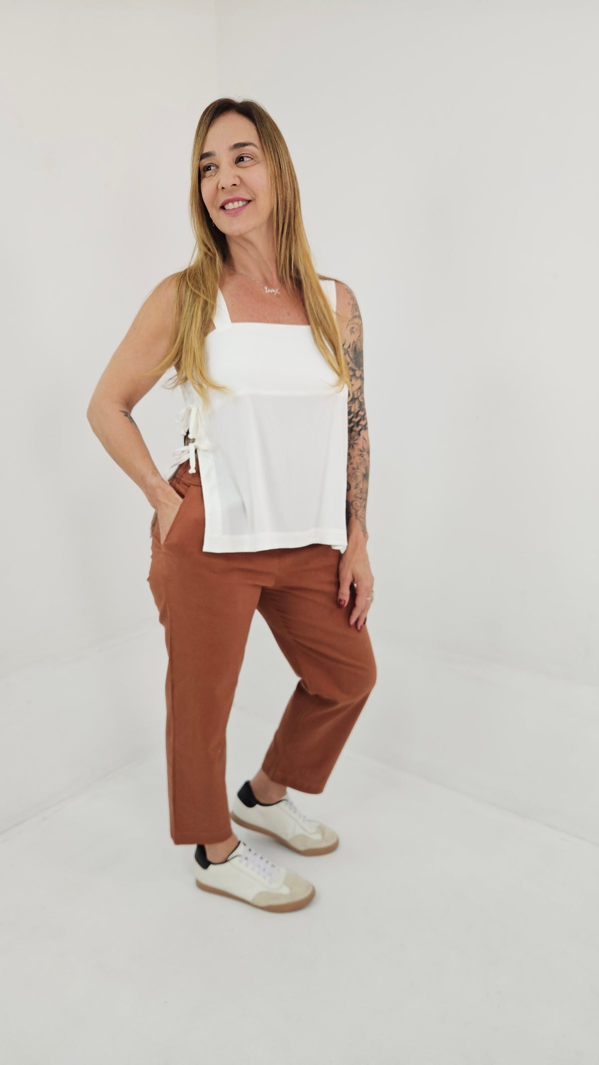 Blusa Lacinho Viscose