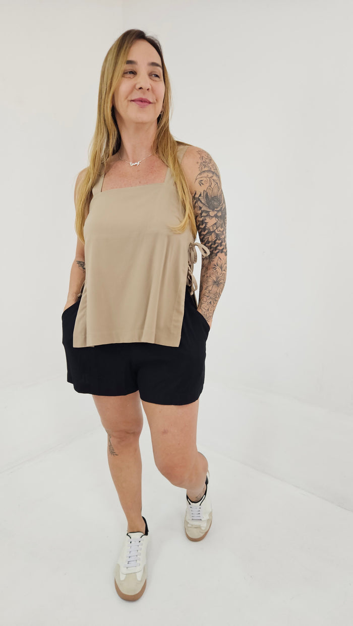 Blusa Lacinho Viscose