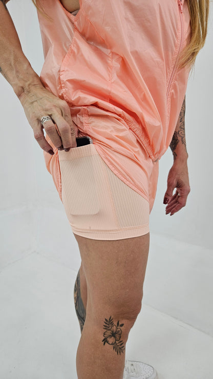 Short Esportivo Feminino com Perneira – Rip Stop