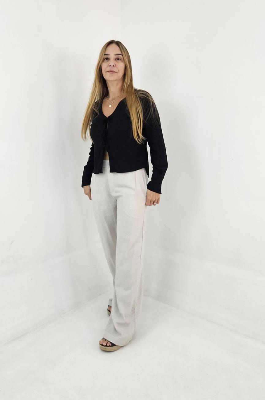 Calça Bella Stripe