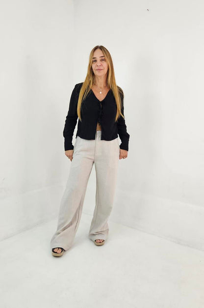 Calça Bella Stripe