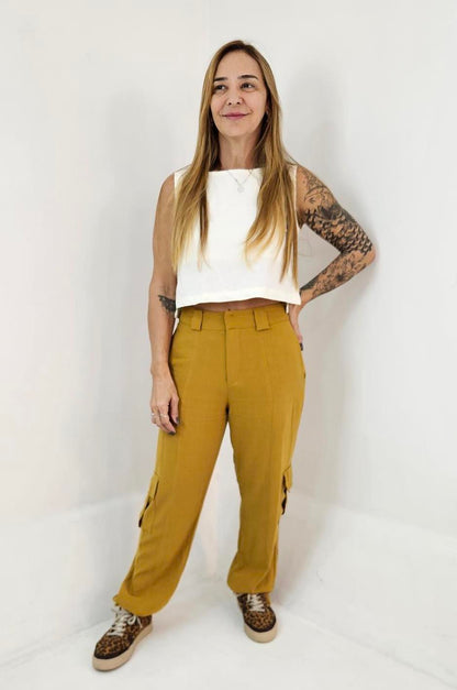Calça Bomber Viscolinho