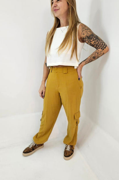 Calça Bomber Viscolinho