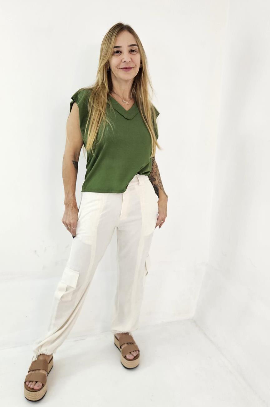 Calça Bomber Viscolinho