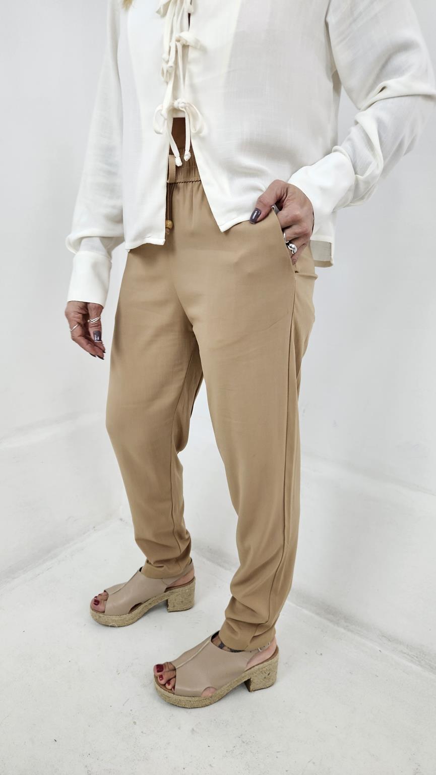 Calça longa Viscose