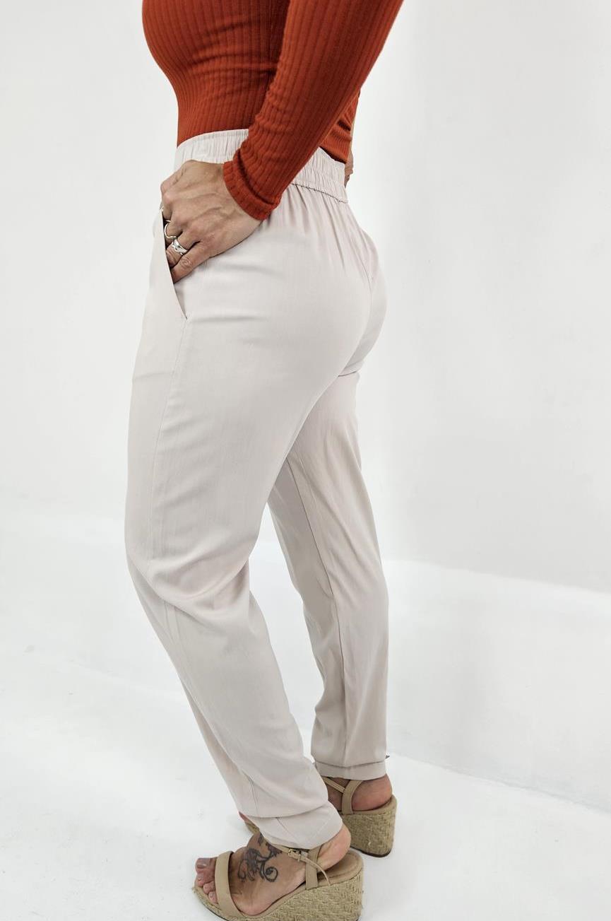 Calça longa Viscose