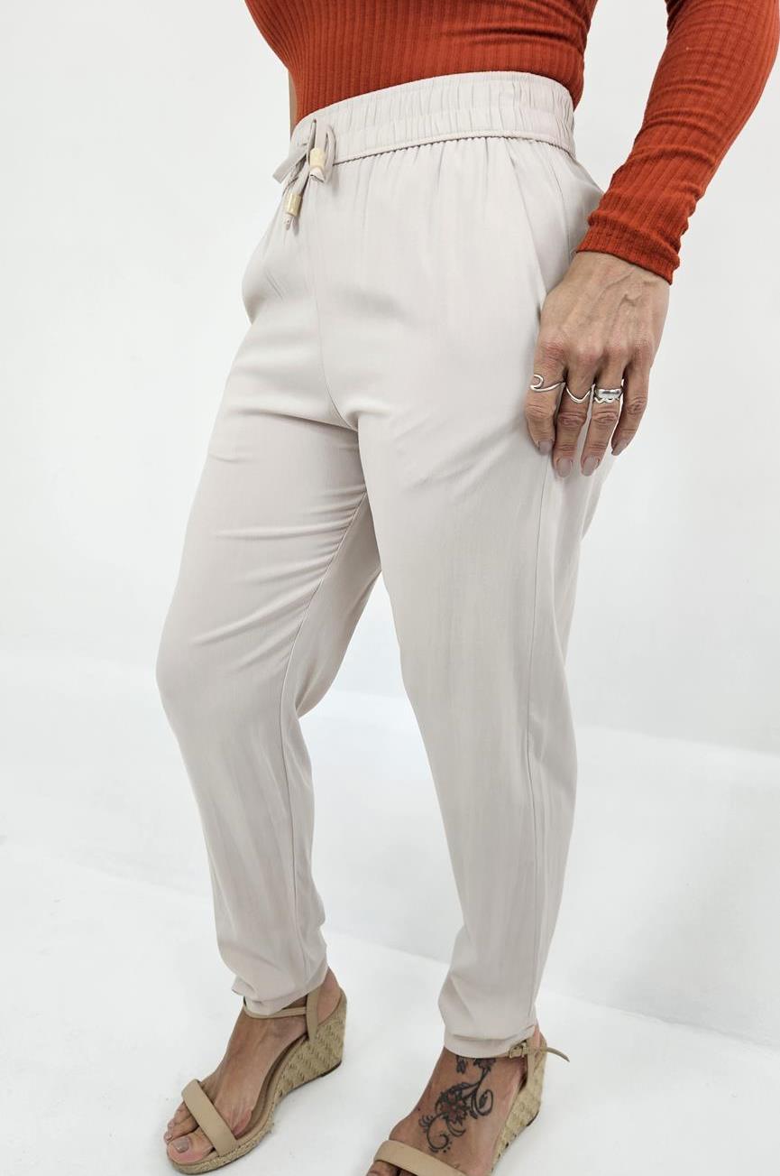 Calça longa Viscose