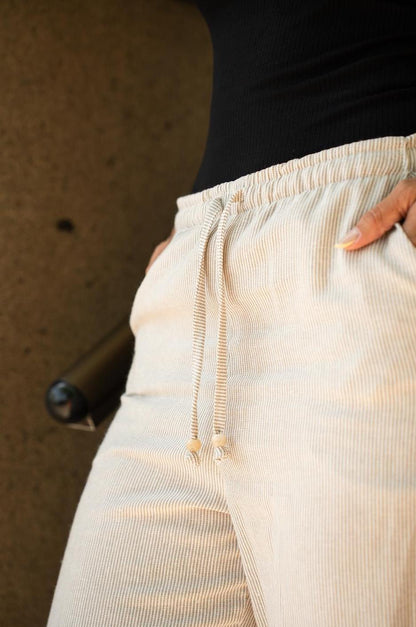 Calça Pijama Linho Listradinho