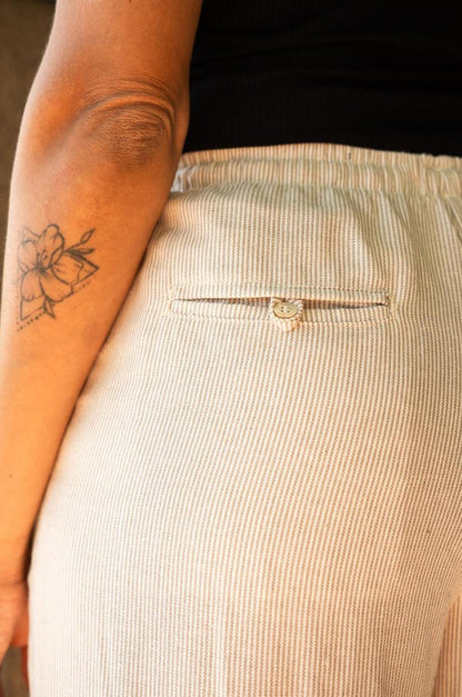 Calça Pijama Linho Listradinho