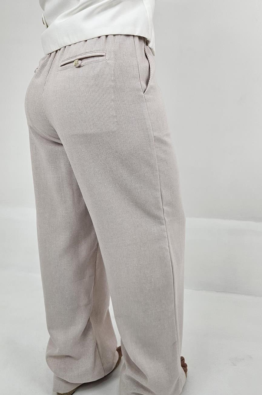 Calça Pijama Linho Listradinho