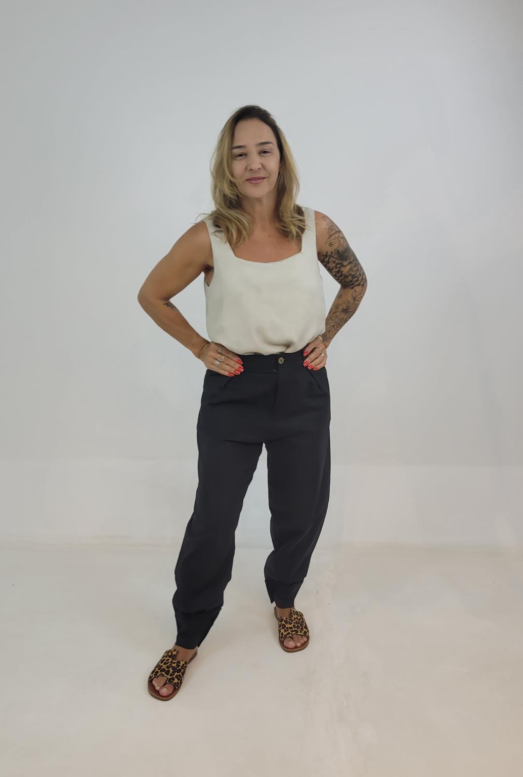 Calça Social Linho