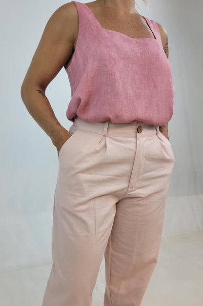 Calça Social Linho