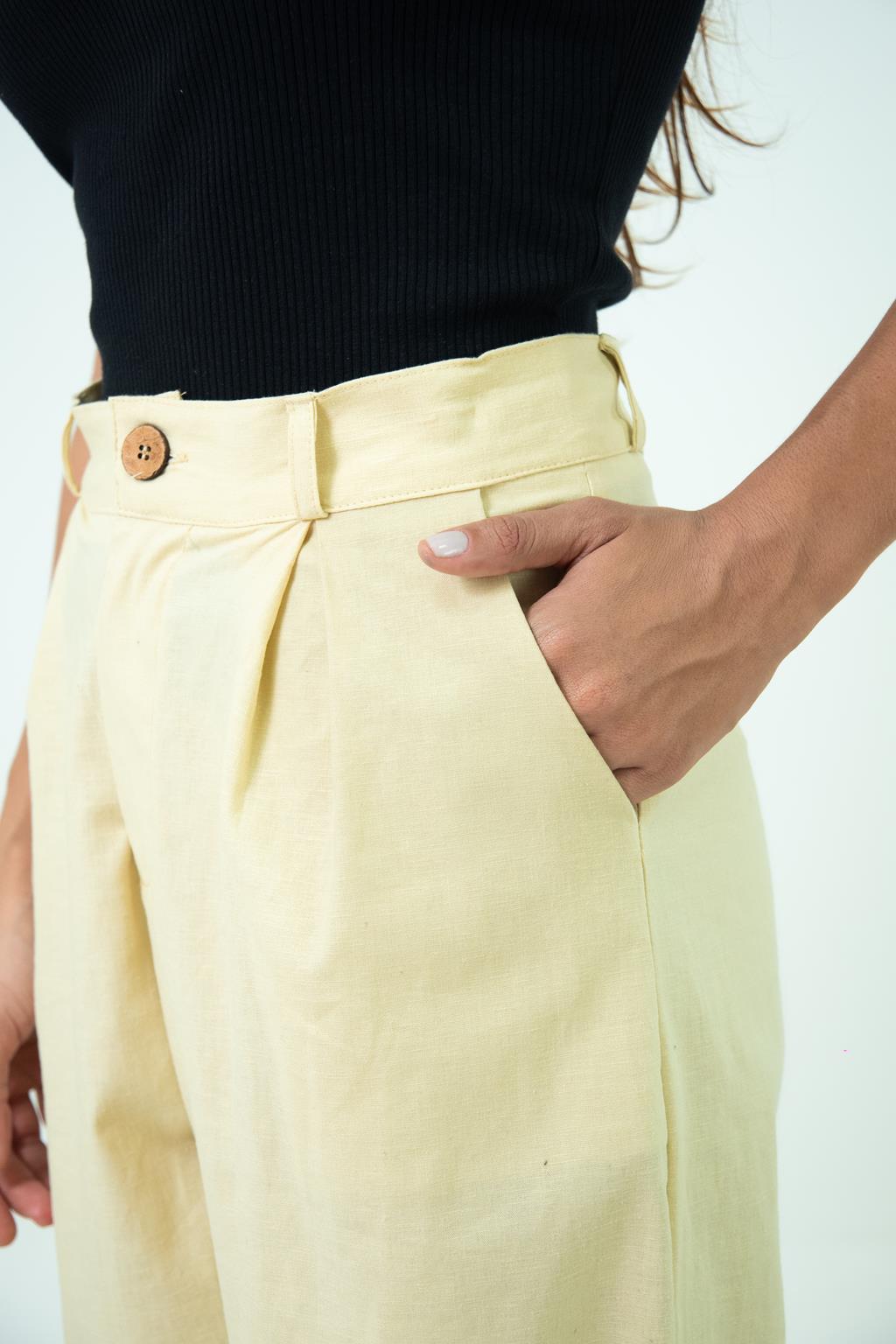Calça Social Linho