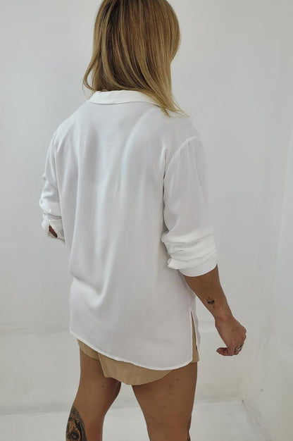 Camisão Social Decote