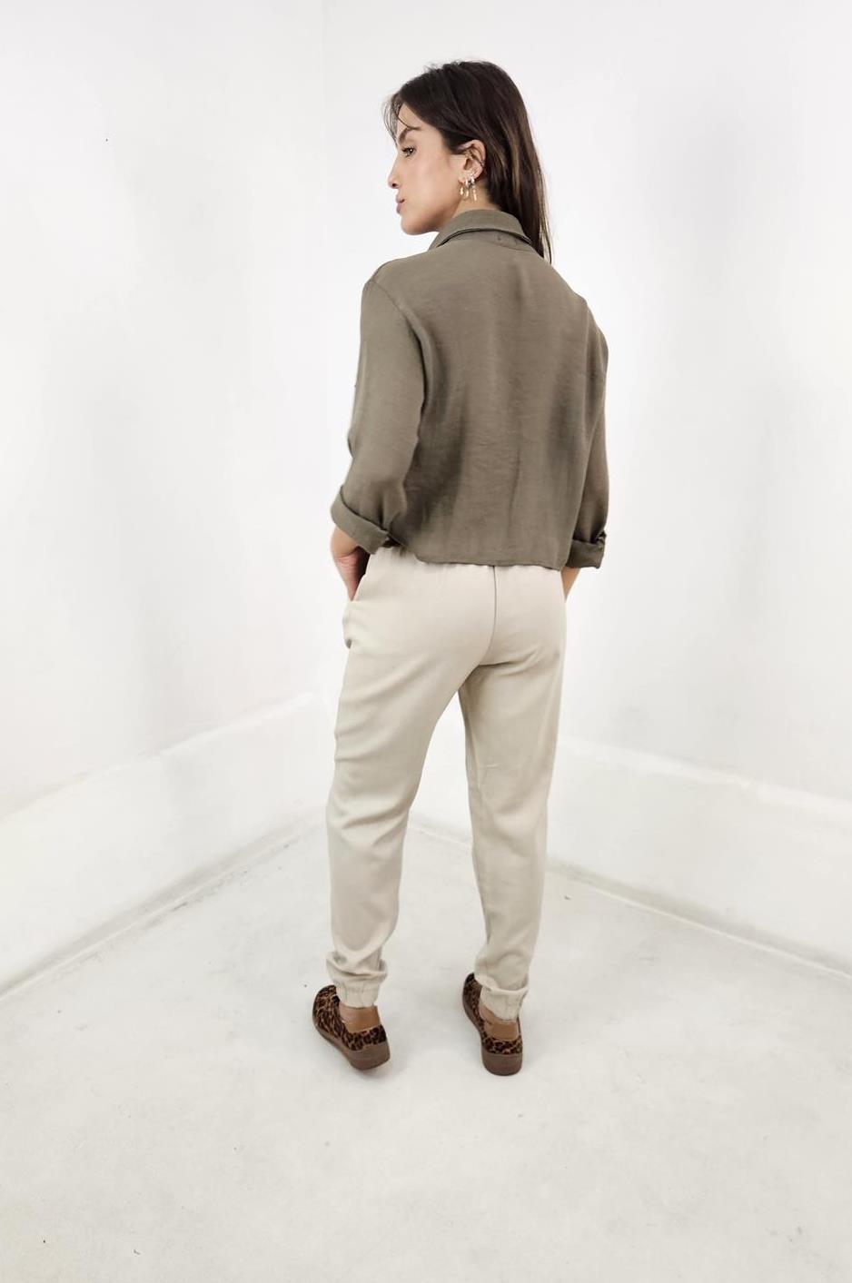 Camisão Curto Slub