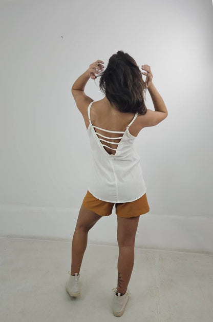 Camiseta Bianca Crepe
