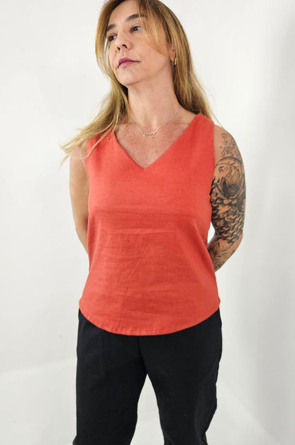 Camiseta Gota Linho Lisa