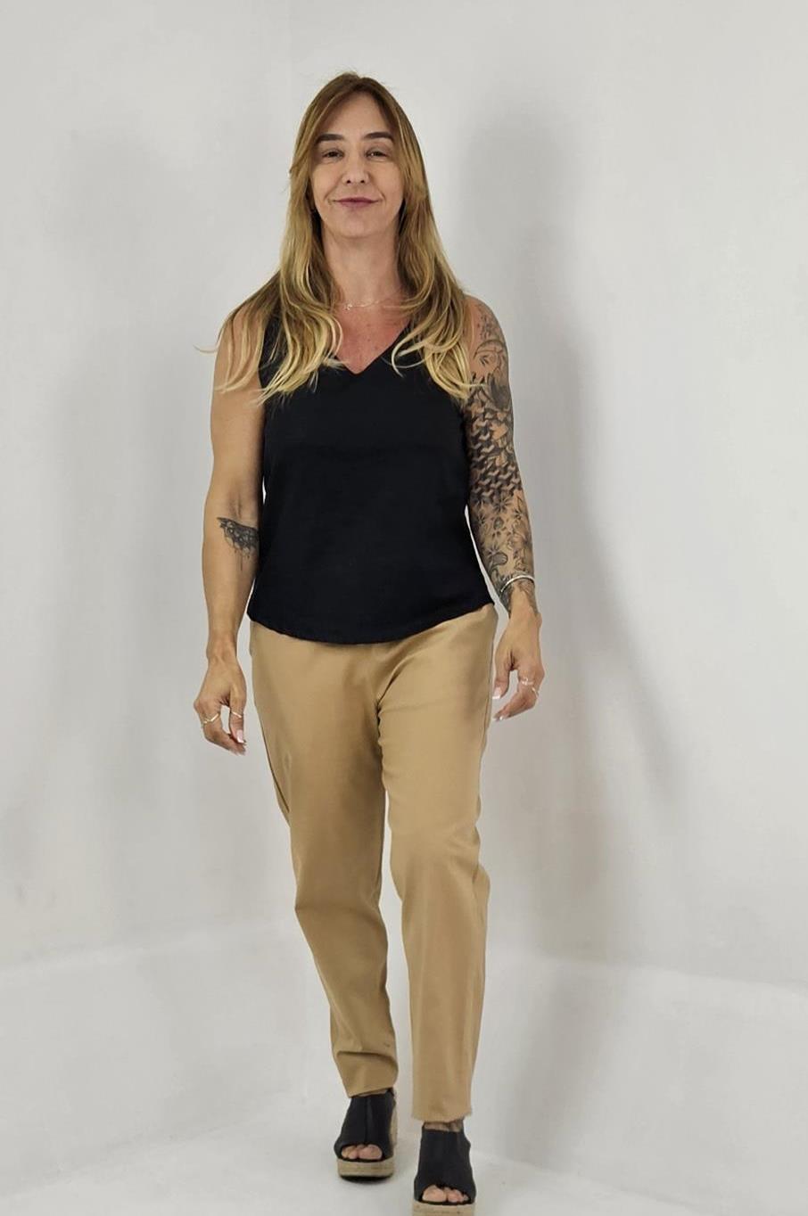 Camiseta Gota Linho Lisa