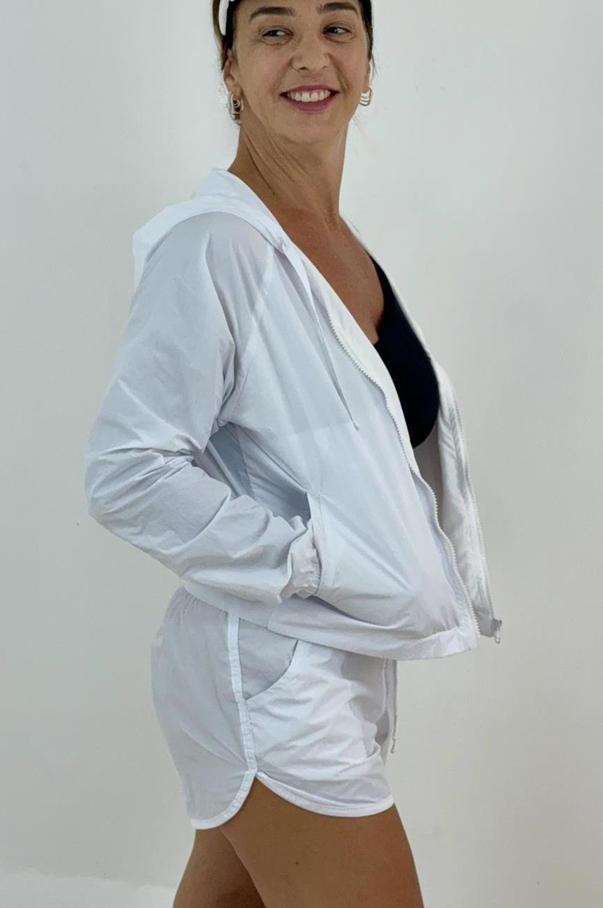 Corta Vento Feminino de Secagem Rápida – Techno