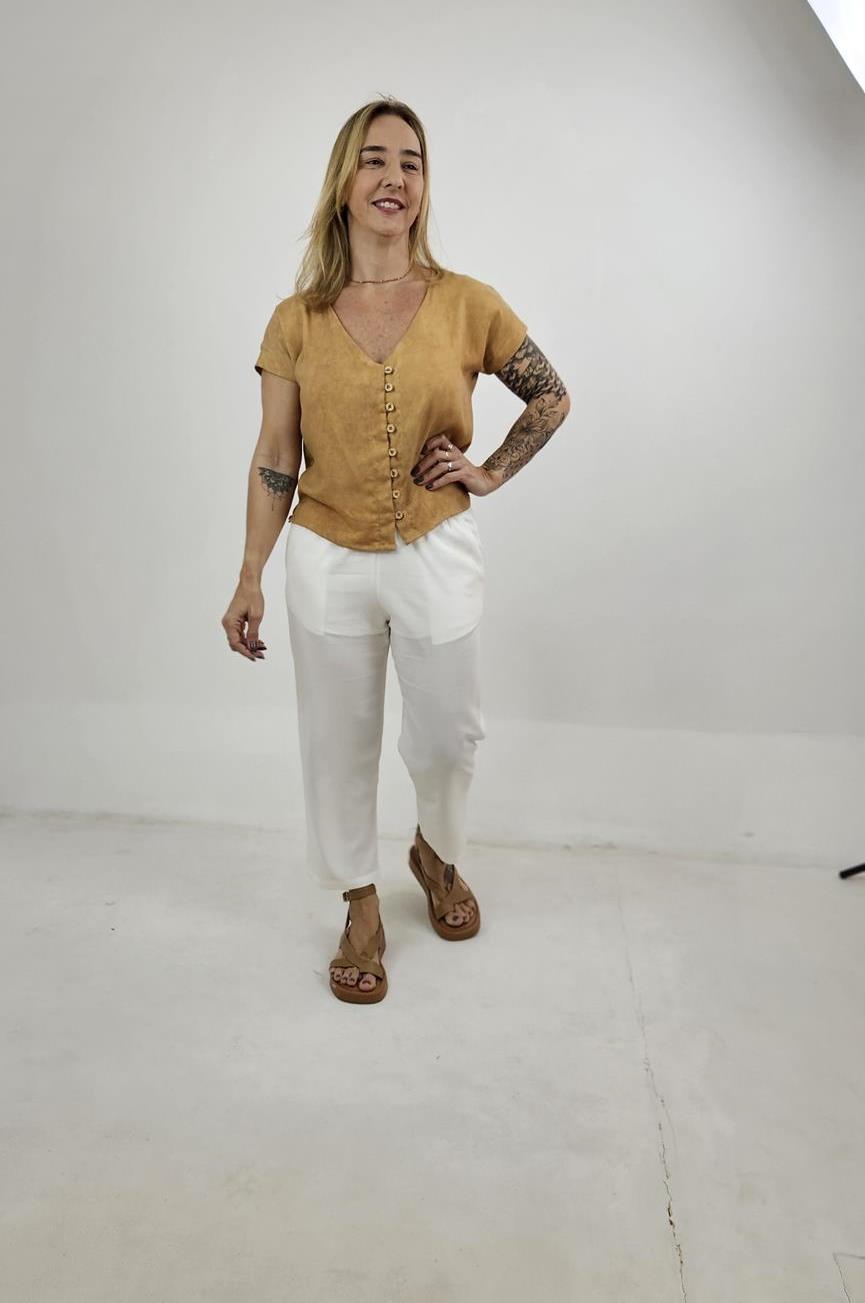 Pantacourt Viscose