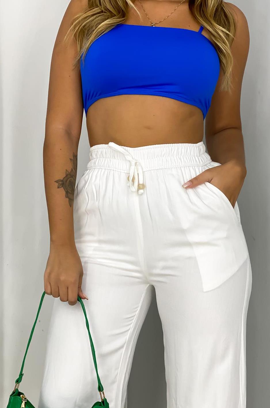 Pantalona Fenda Rayon