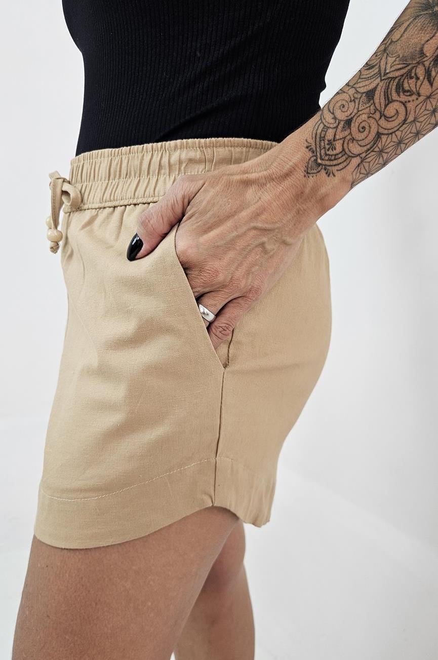 Short Geb Linho