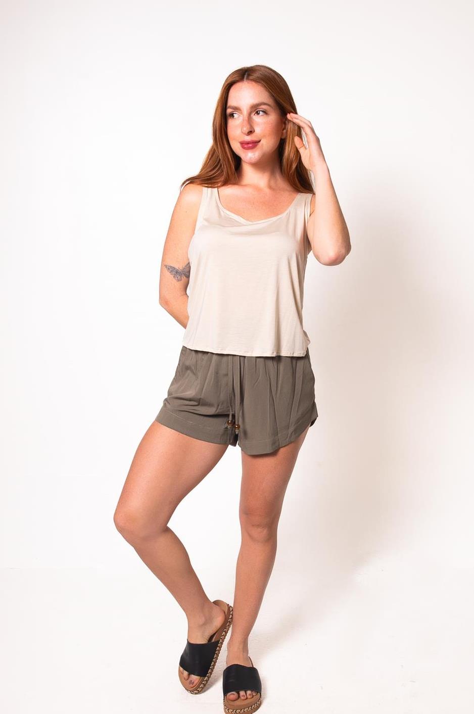 Short Geb Viscose