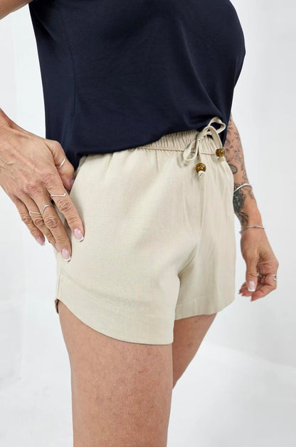 Short Geb Linho