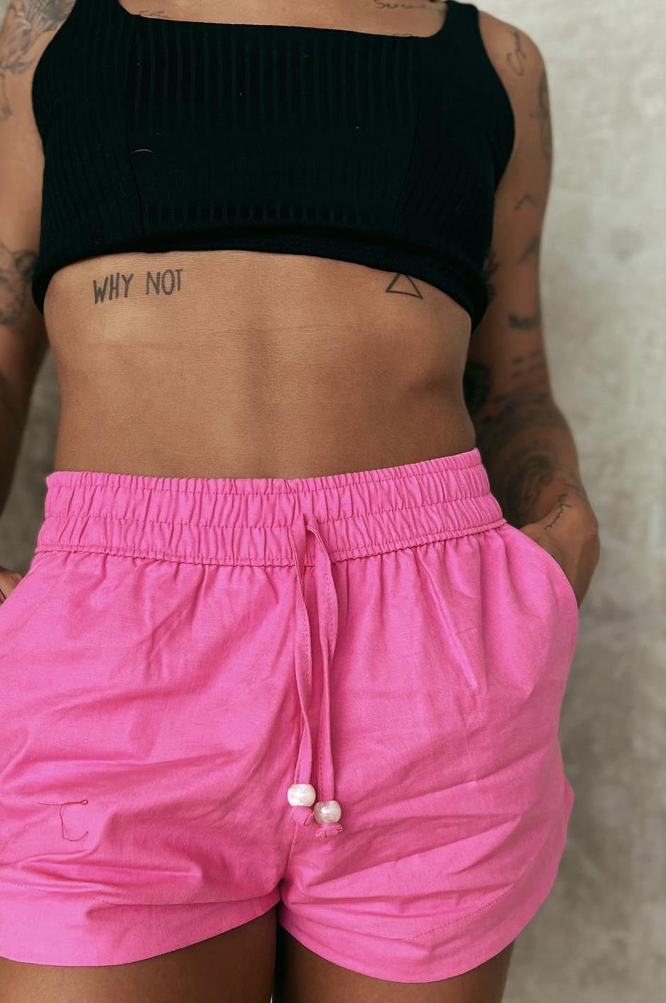 short geb linho