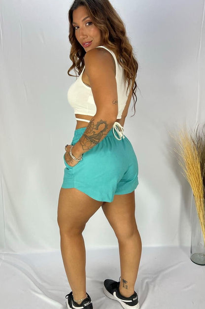 short geb linho