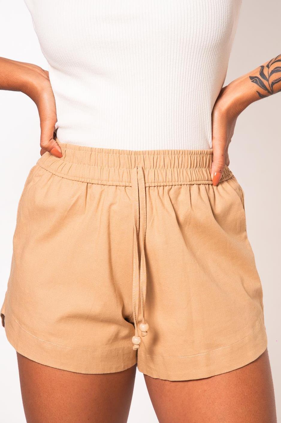 Short Geb Linho