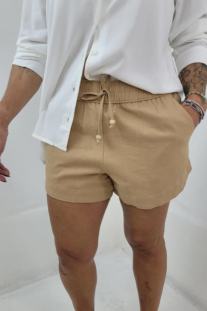Short Geb Linho