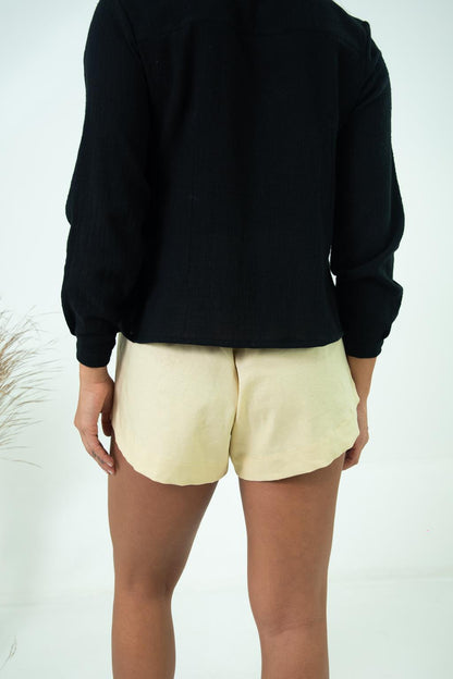 Short Geb Linho