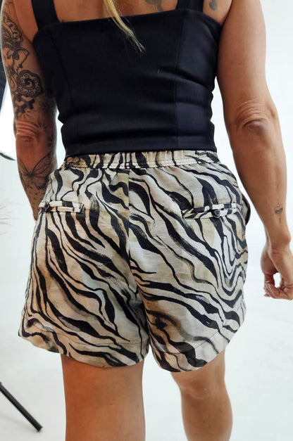 Short Yasmim Animal Print