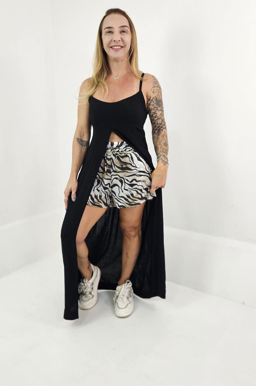 Short Yasmim Animal Print