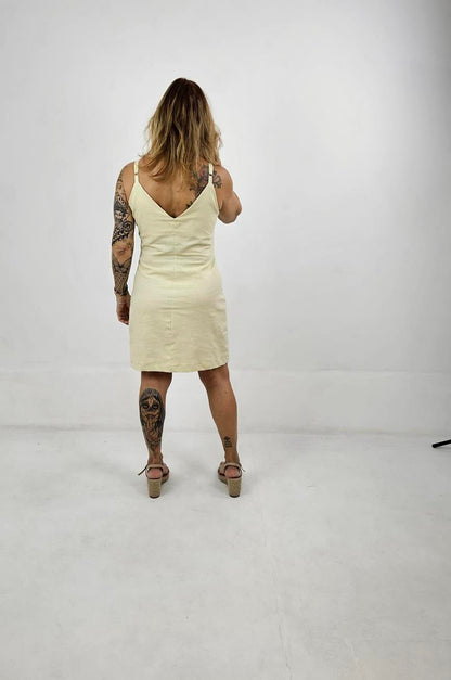 Vestido Alcinha Linho