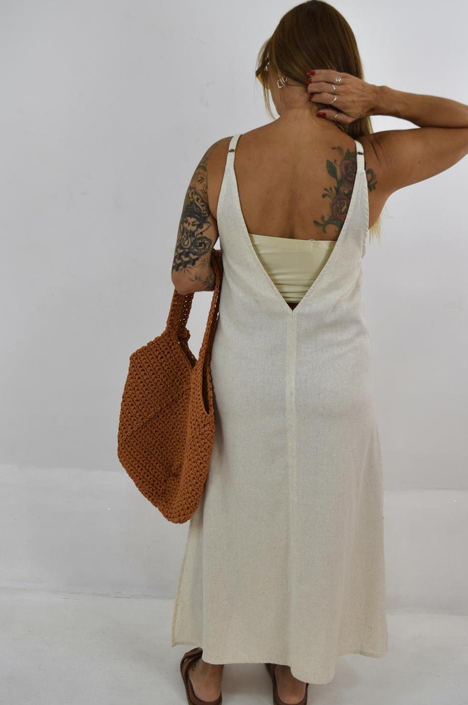 Vestido Vanessa Linho